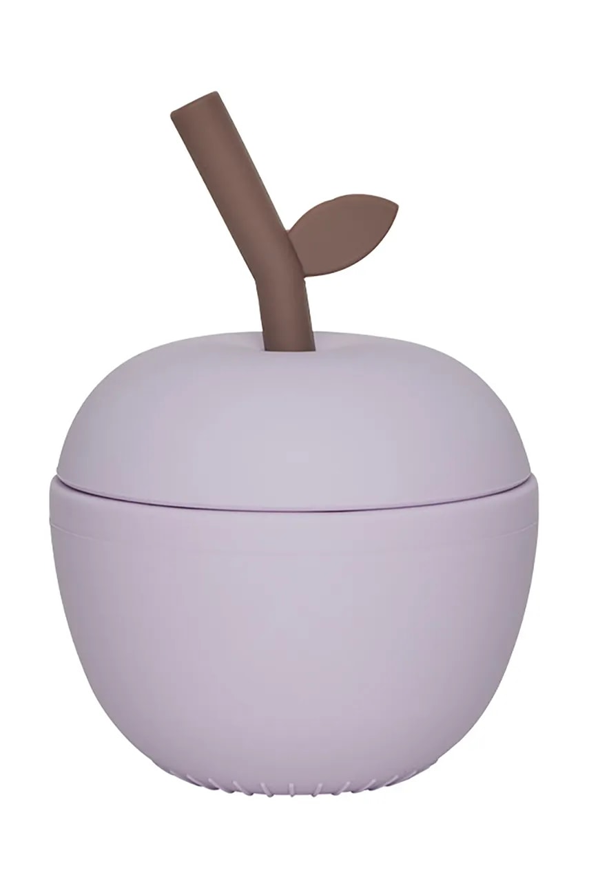OYOY  Šálek s víčkem  Apple Cup 120 ml