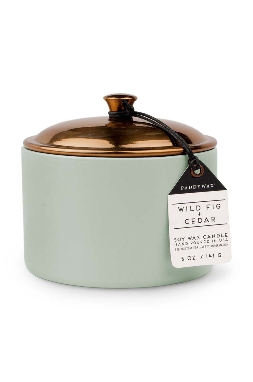 Paddywax  Vonná sójová svíčka  Wild Fig and Cedar, 141 g