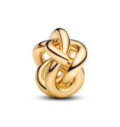 Pandora Pozlacený korálek Uzel nekonečna Shine Moments 763755C00
