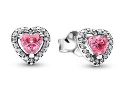 Pandora Romantické srdíčkové náušnice Timeless 298427C02
