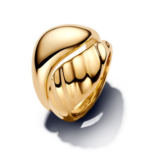 Pandora Set pozlacených prstenů Shine Essence 163832C00 52 mm