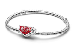 Pandora Stříbrný náramek na přívěsky Stranger Things Moments 593572C01 17 cm
