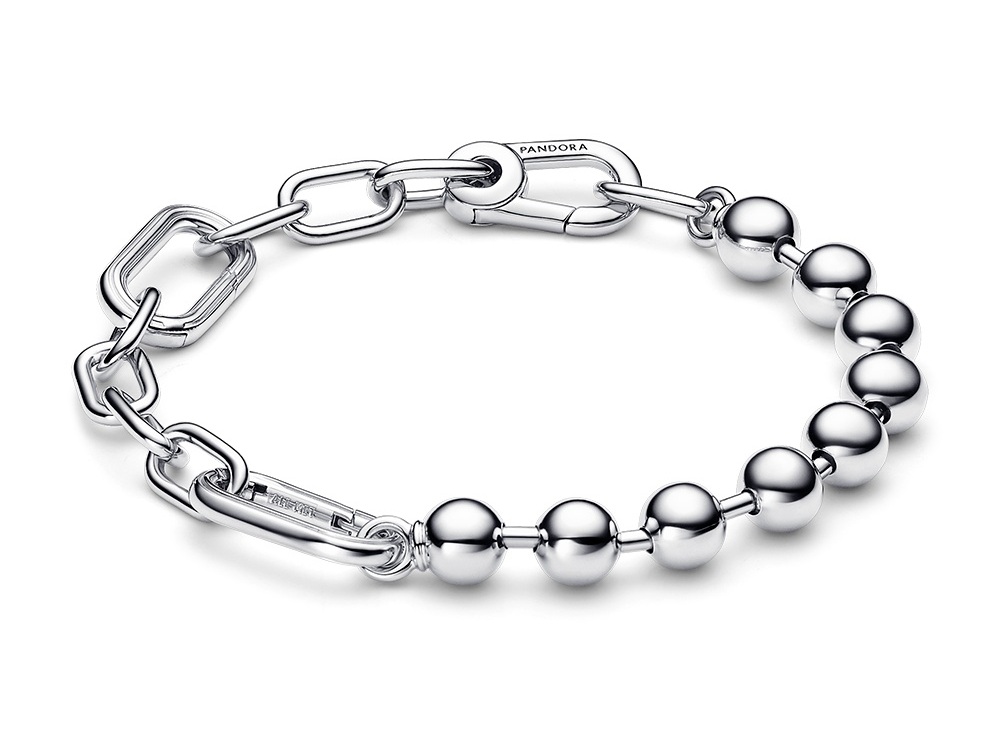 Pandora Stylový stříbrný náramek na přívěsky Me 592793C00 23 cm