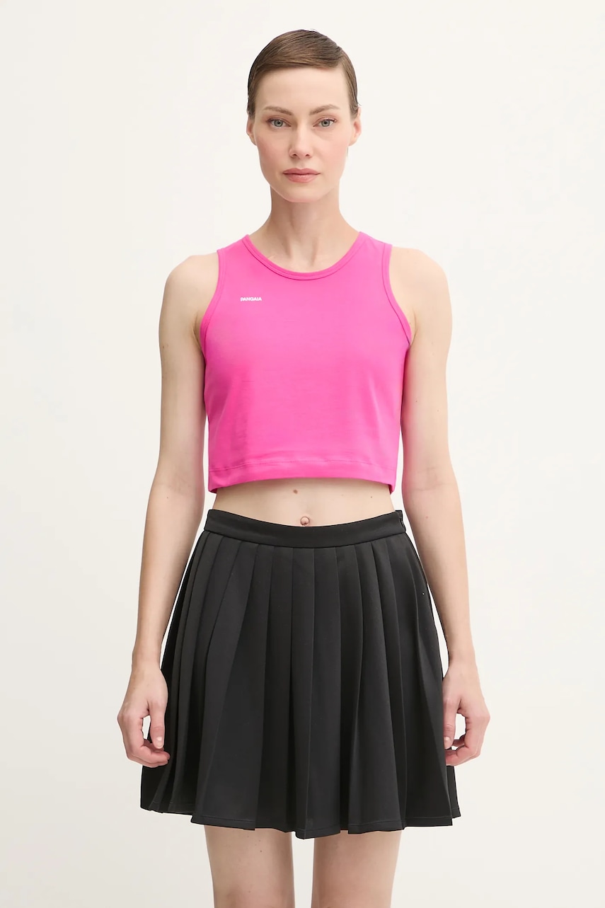 PANGAIA  Top  Cotton-Stretch Tank Top
