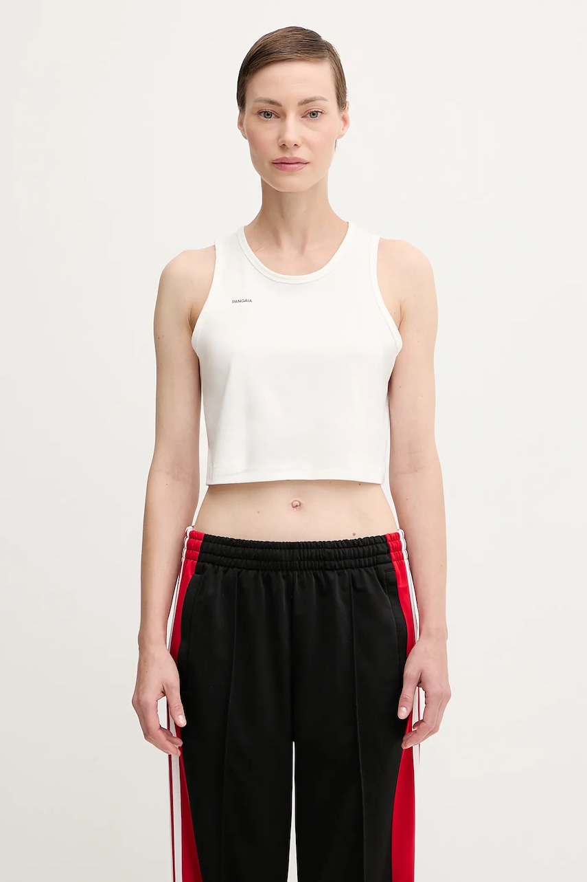 PANGAIA  Top  Cotton-Stretch Tank Top