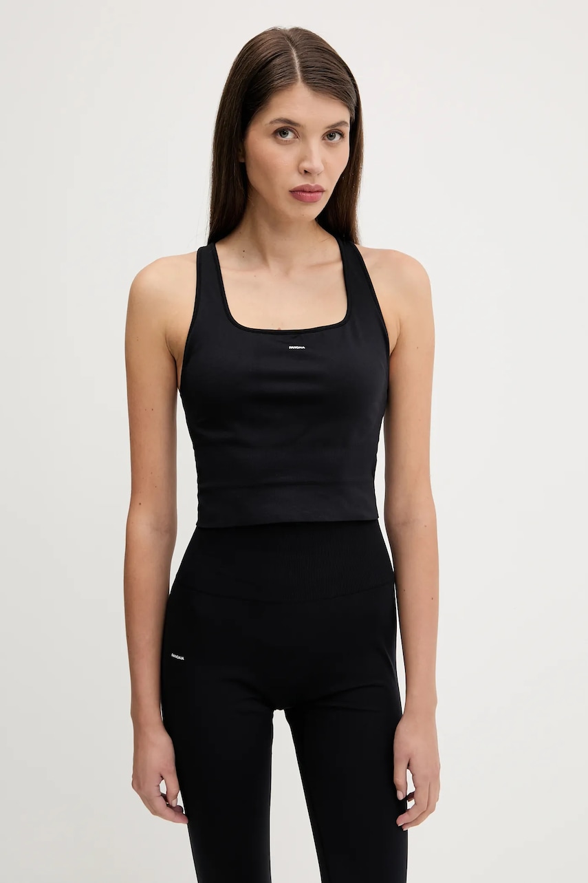 PANGAIA  Top  Plant-Stretch Ribbed Tank Top