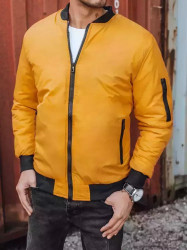 Pánská bunda bomber jacket kamelová Dstreet 3825