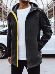 Pánská bunda softshell Barva tmavě šedá DSTREET