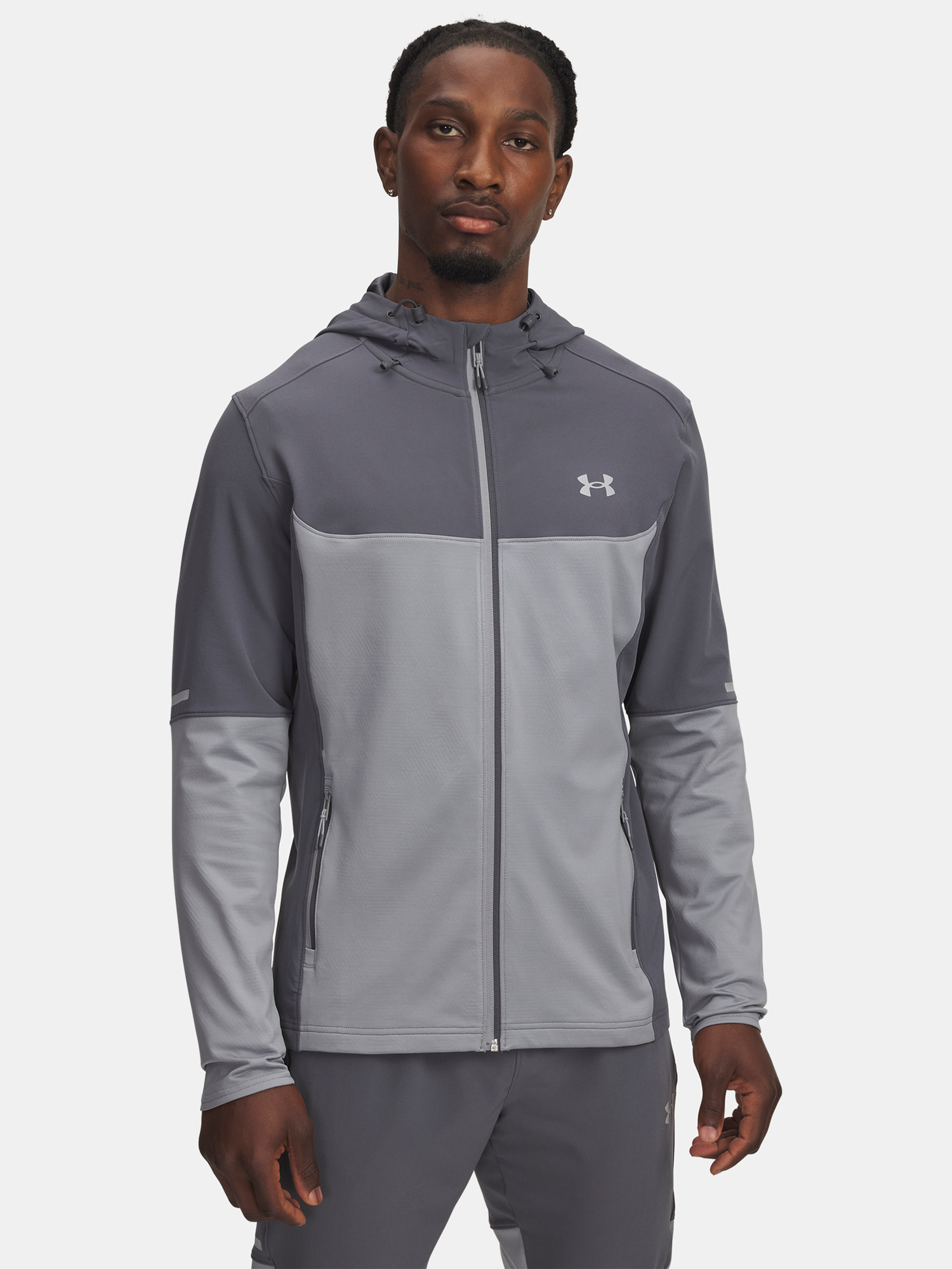 Pánská bunda Under Armour Utility Woven Winterized FZ-GRY - Pánské