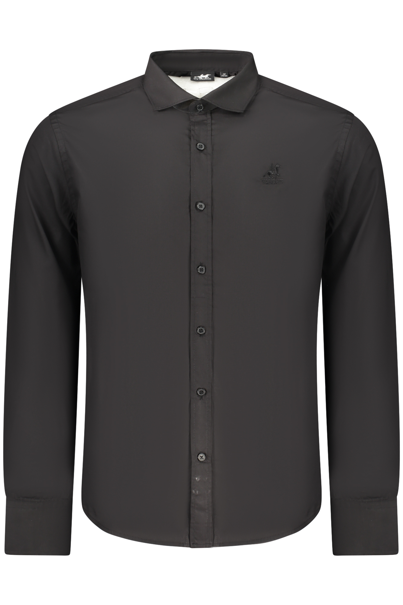 Pánská černá slim fit košile