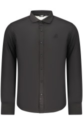 Pánská černá slim fit košile