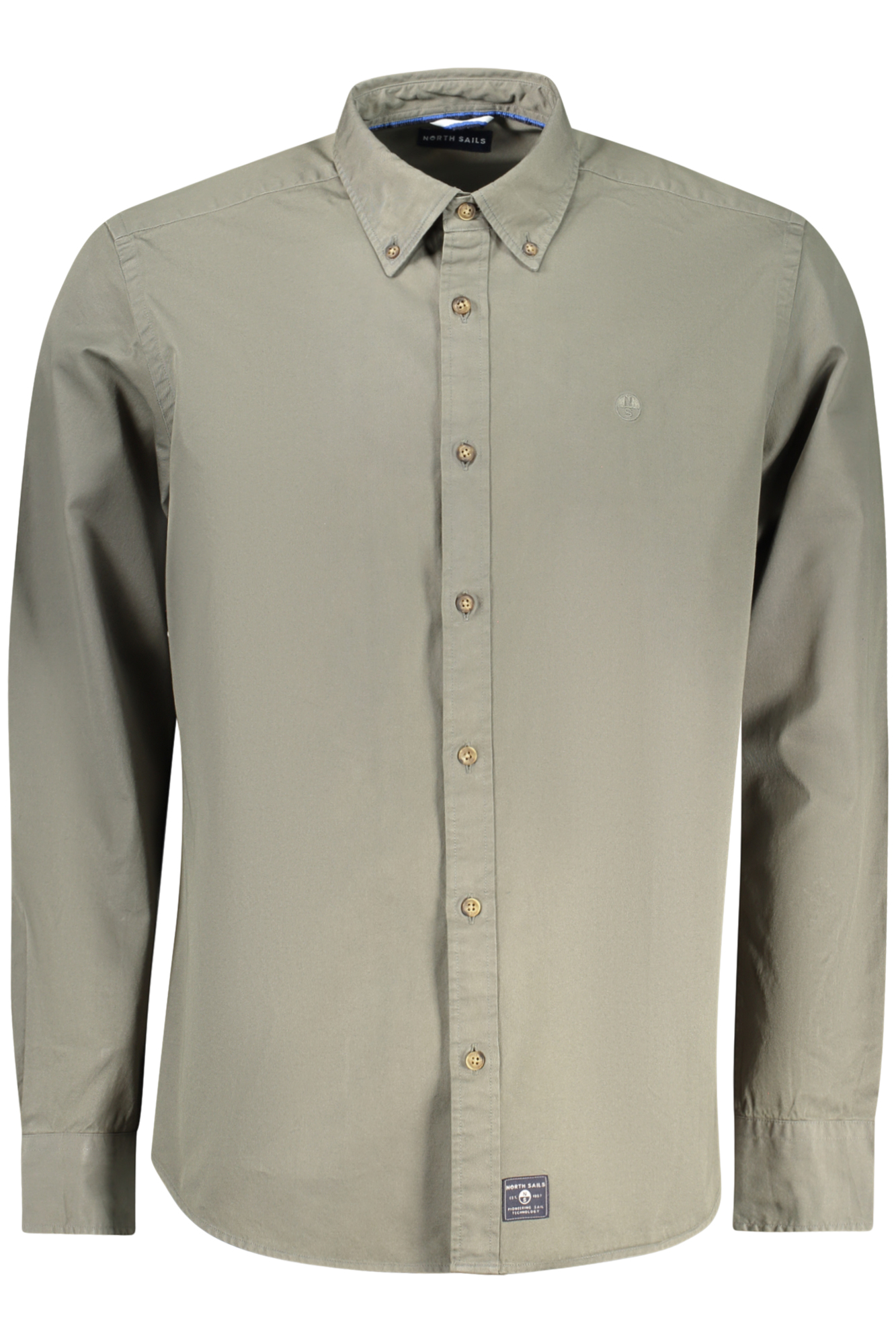 Pánská jednobarevná slim fit košile