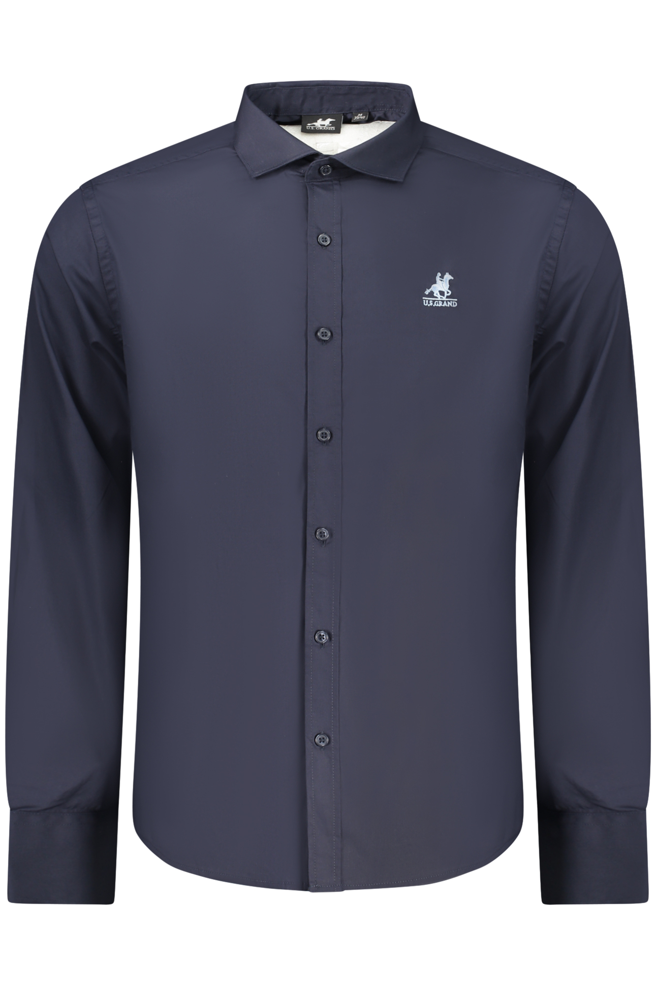 Pánská jednobarevná slim fit košile