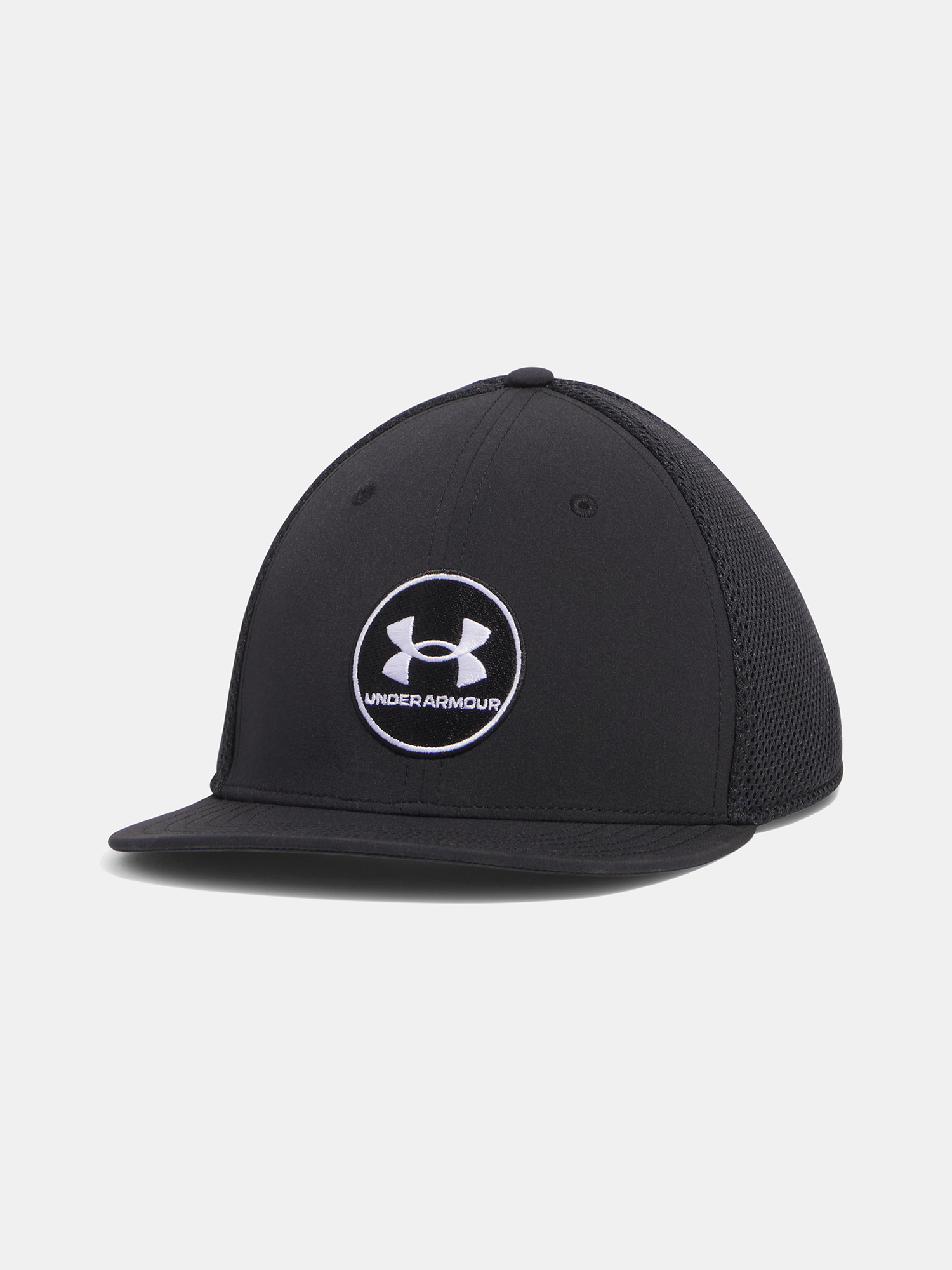 Pánská kšiltovka Under Armour M DRIVE MID STR-BLK - Pánské