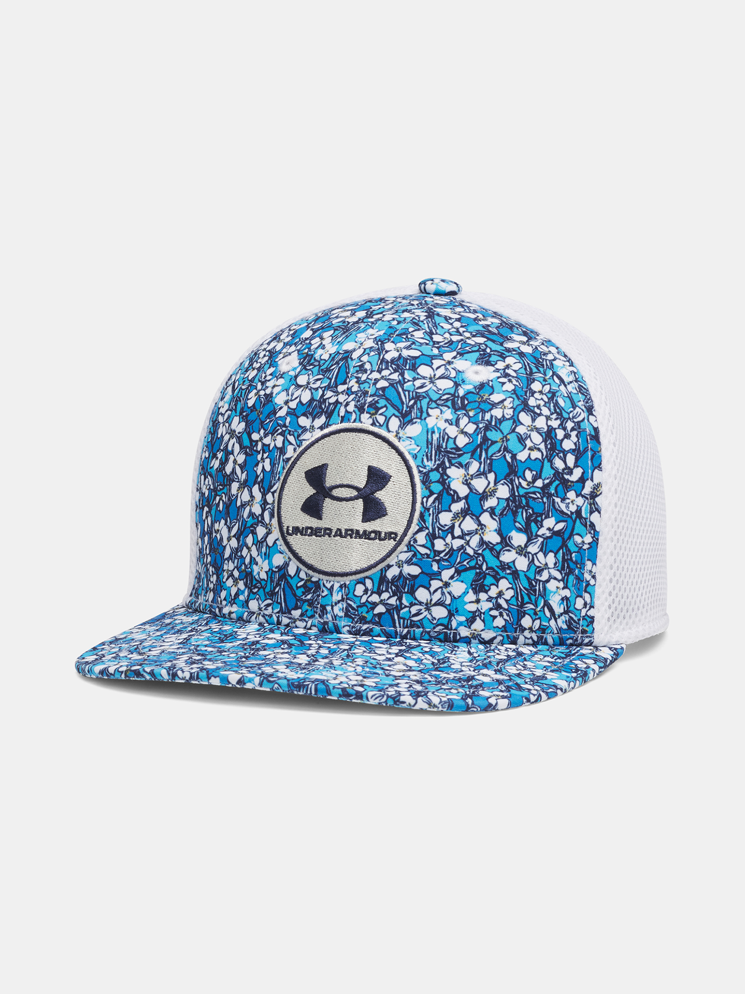 Pánská kšiltovka Under Armour M DRIVE MID STR-WHT - Pánské
