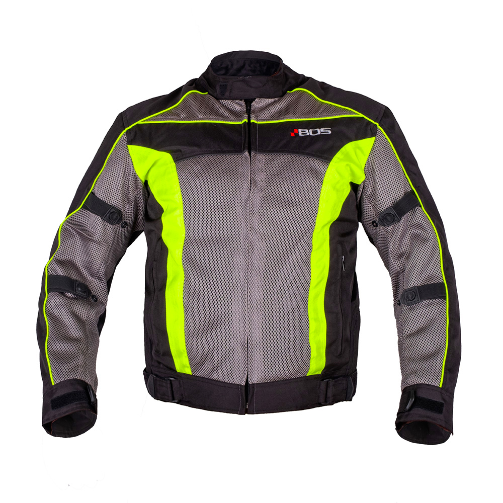 Pánská letní moto bunda BOS Tokyo Neon M