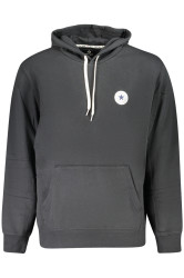 Pánská mikina Converse na zip, černá