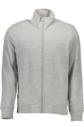 Pánská mikina na zip Superdry šedá