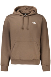 Pánská mikina na zip The North Face, hnědá