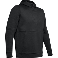 Pánská mikina Under Armour Athlete Recovery Fleece Graphic Hoodie  Black  XL