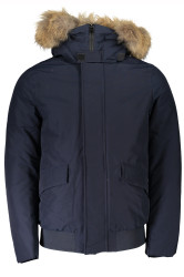 Pánská modrá bunda Woolrich
