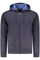 Pánská modrá mikina na zip COVERI MOVING