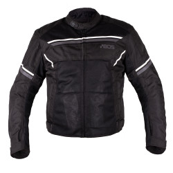Pánská moto bunda BOS Laganas Full Black XL