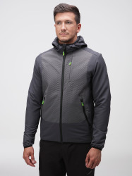 Pánská outdoorová bunda LOAP URELON Tmavě šedá/Šedá