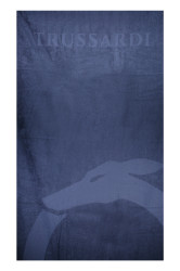 Pánská plážová osuška TRUSSARDI JEANS modrá
