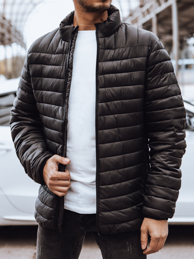 Pánská přechodná bunda Barva černá DSTREET