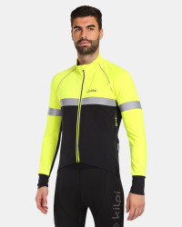 Pánská softshellová cyklistická bunda Kilpi NERETO-M Žlutá