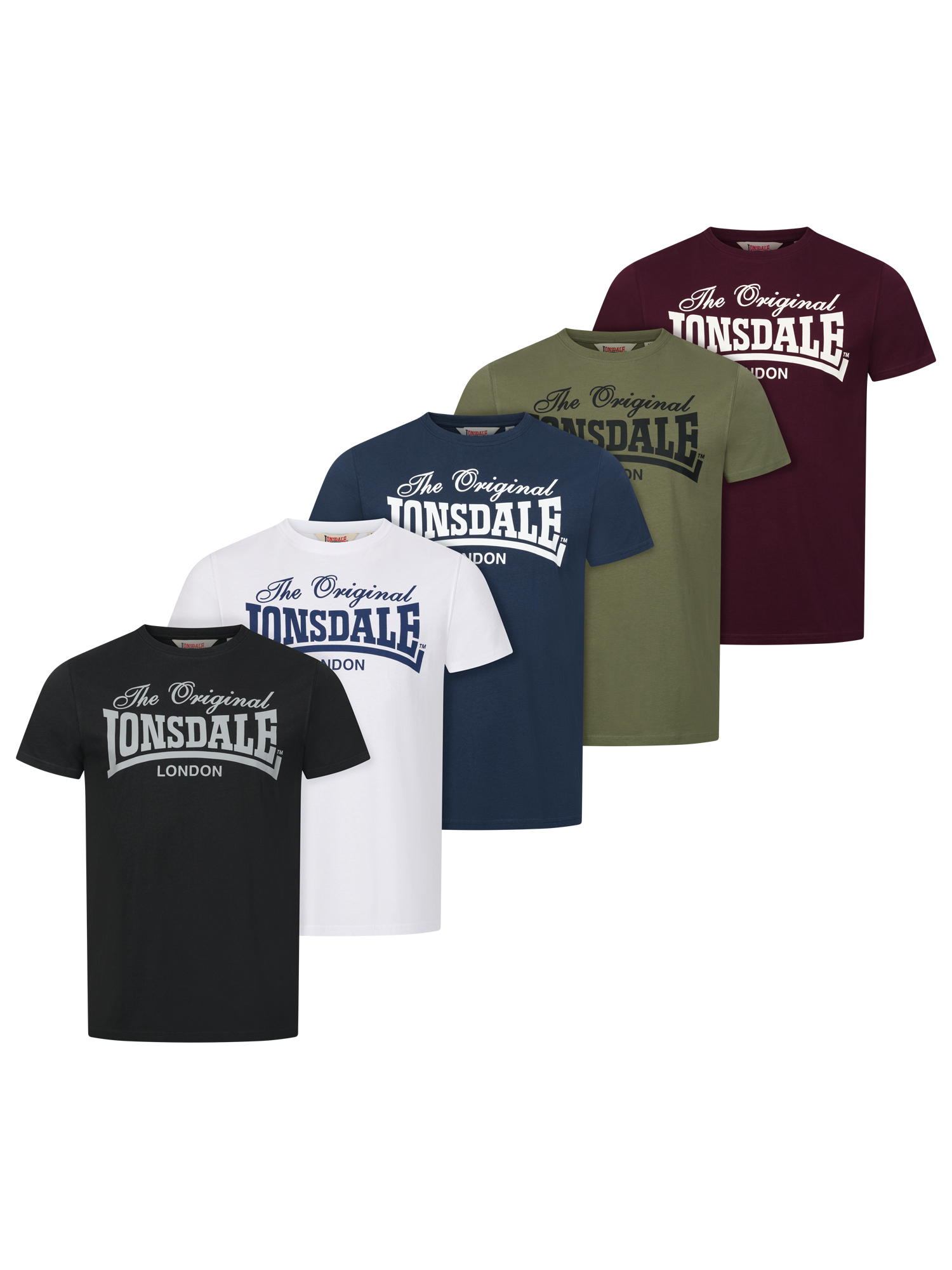 Pánská trička (5 kusů) Lonsdale