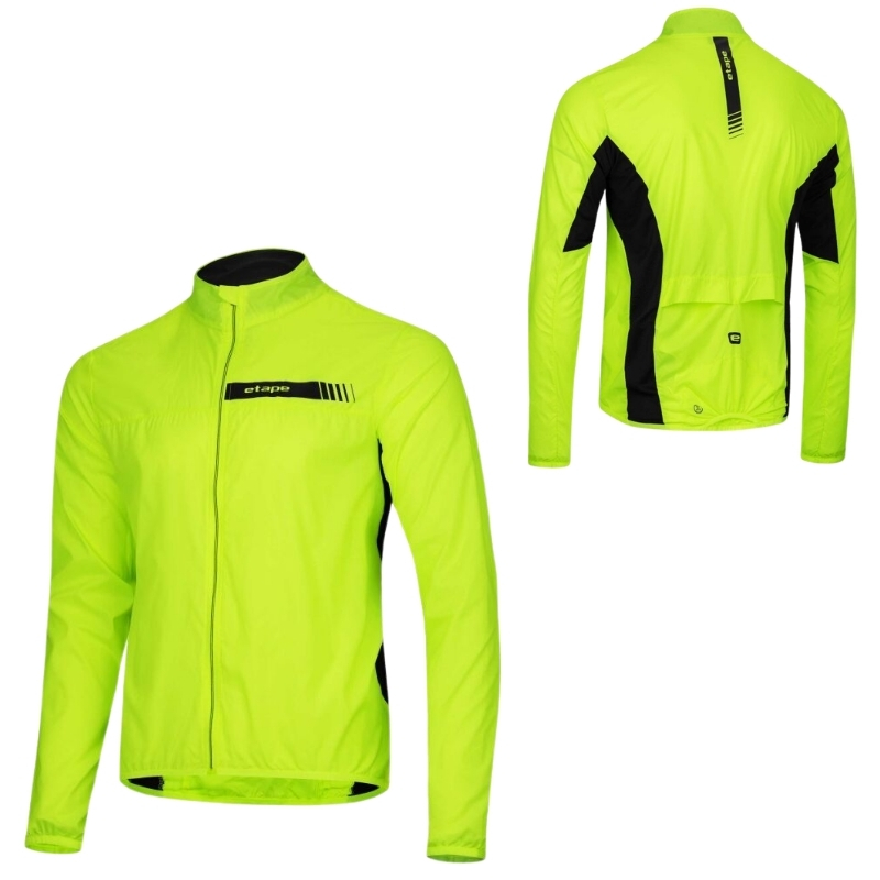 Pánská větrovka Etape Bora 2.0 žlutá fluo M
