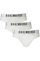Pánské bílé slipy Bikkembergs