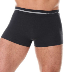 Pánské boxerky Brubeck Wool Comfort Graphite S