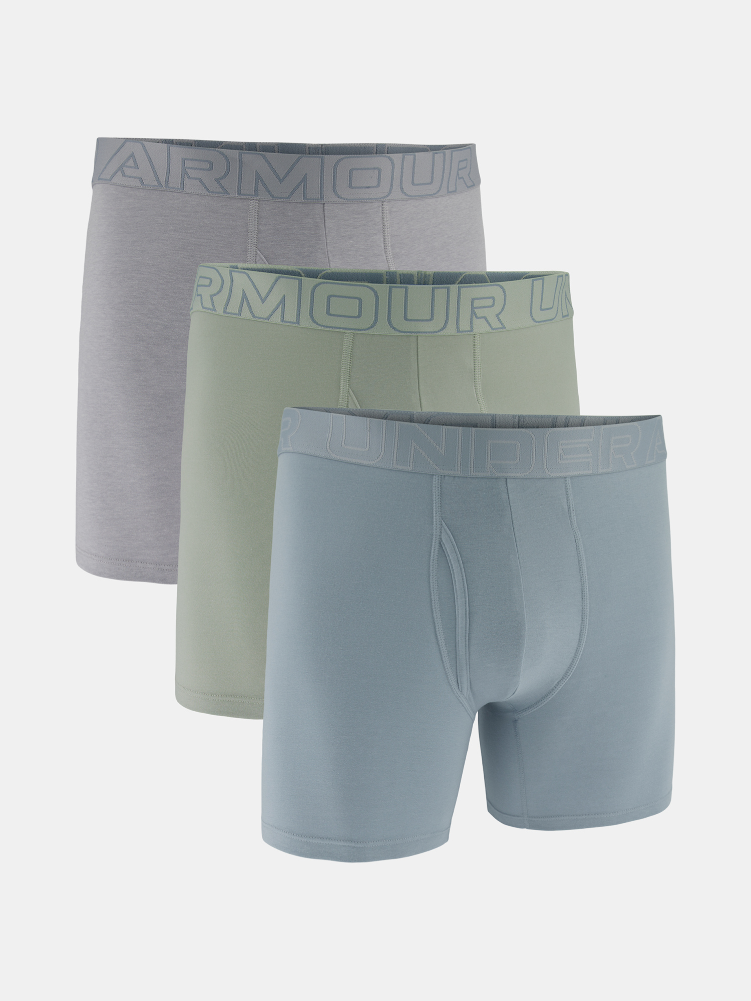 Pánské boxerky Under Armour M UA Perf Cotton 6in - 3pk - Pánské