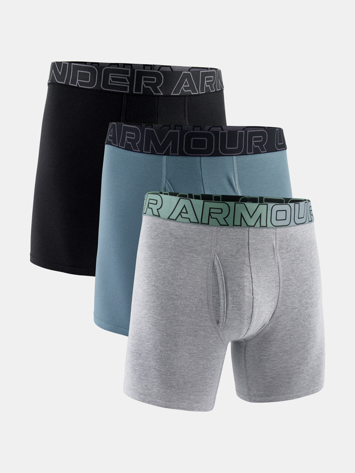 Pánské boxerky Under Armour M UA Perf Cotton 6in - 3pk - Pánské