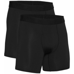 Pánské boxerky Under Armour Tech Mesh 6in 2ks Black S