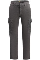 Pánské černé kapsáčové kalhoty HUGO BOSS