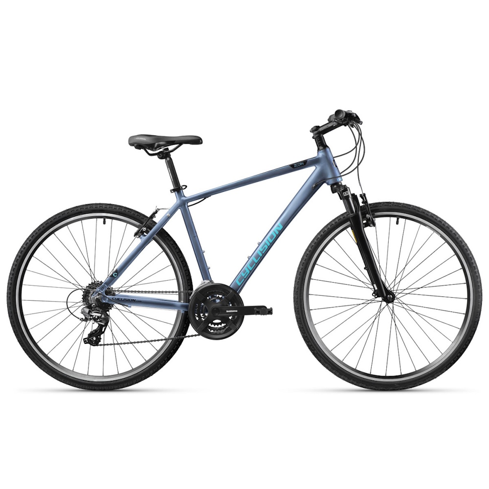 Pánské crossové kolo Cyclision Zodin 5 MK-II 28" M/S (17", 150-170 cm) Azure Steel