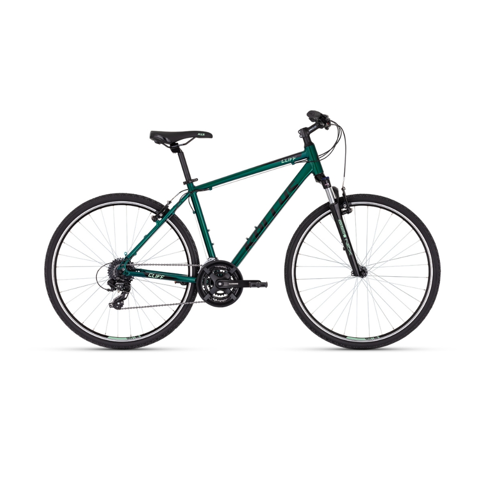 Pánské crossové kolo KELLYS Cliff 30 28" 10.0 M (19", 165-180 cm) Rainforest Green