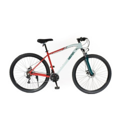 Pánské horské kolo Olpran ASTACUS Man 29" 19" (170-180 cm) šedá/tmavě červená