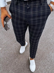Pánské kalhoty chinos Barva černá DSTREET