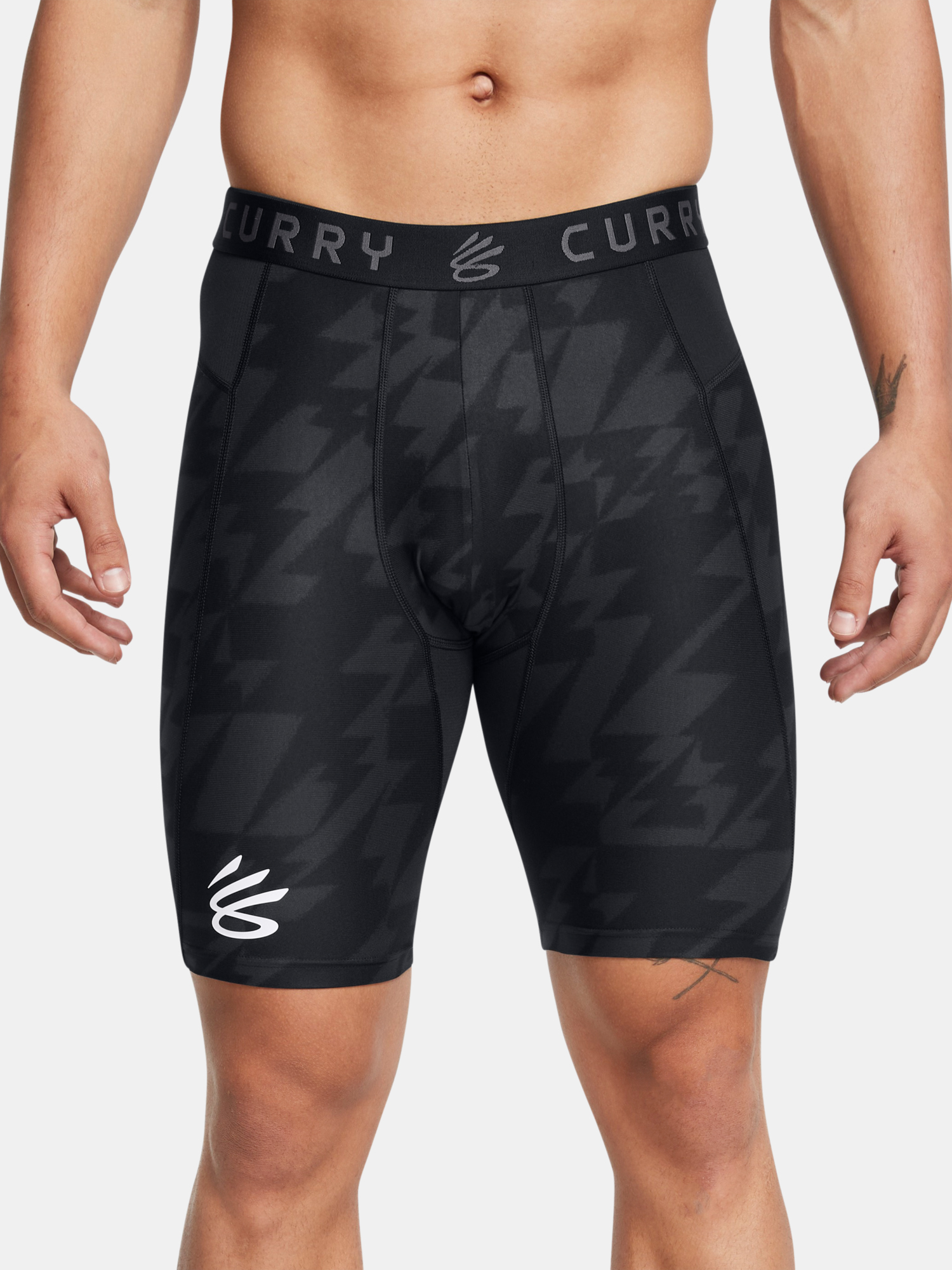 Pánské kraťasy Under Armour UA Curry HG Prtd Shorts-BLK - Pánské