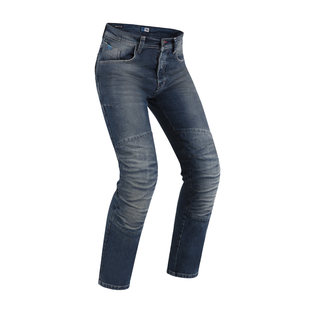 Pánské moto jeansy PMJ Vegas CE - Výprodej modrá 42