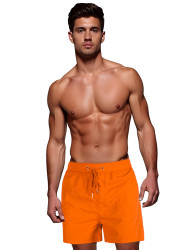 Pánské oranžové koupací kraťasy Dstreet