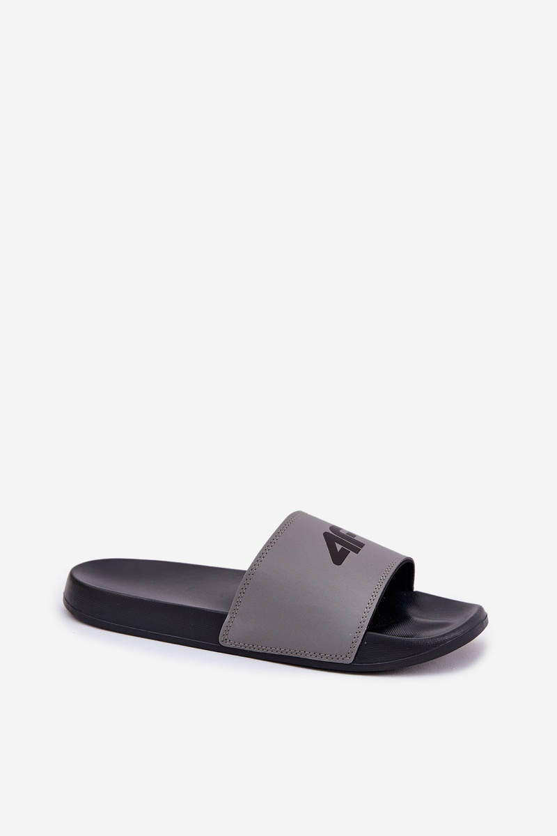 Pánské Pantofle 4F 4FRMM00FSLIM011-25S Šedé