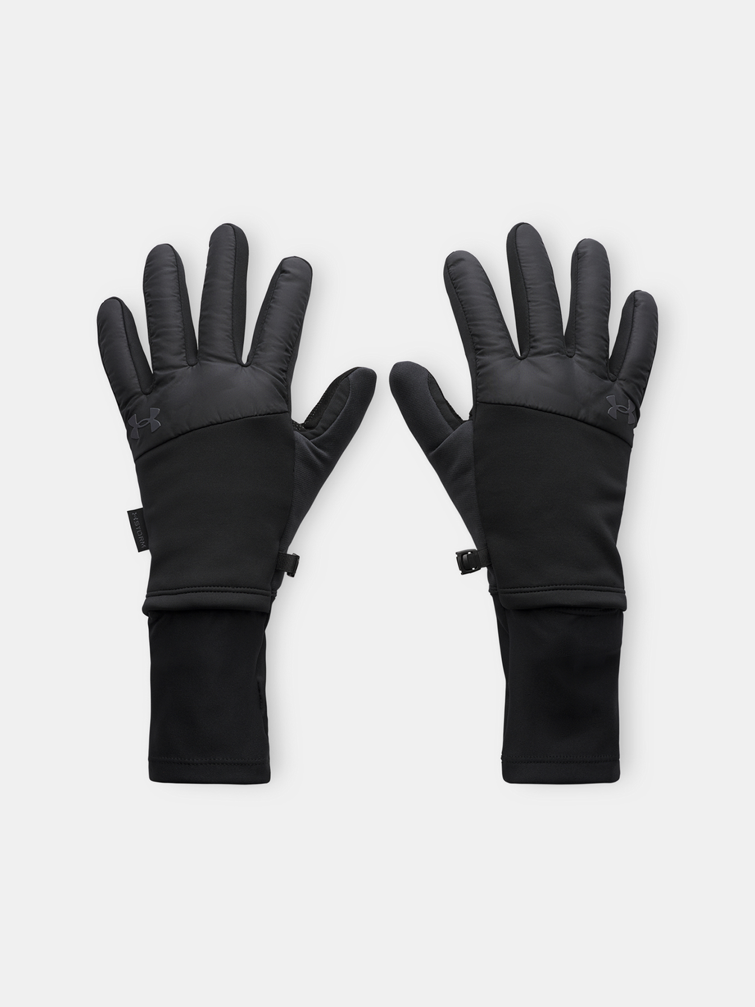Pánské rukavice Under Armour M's Storm Fleece Run Gloves-BLK - Pánské