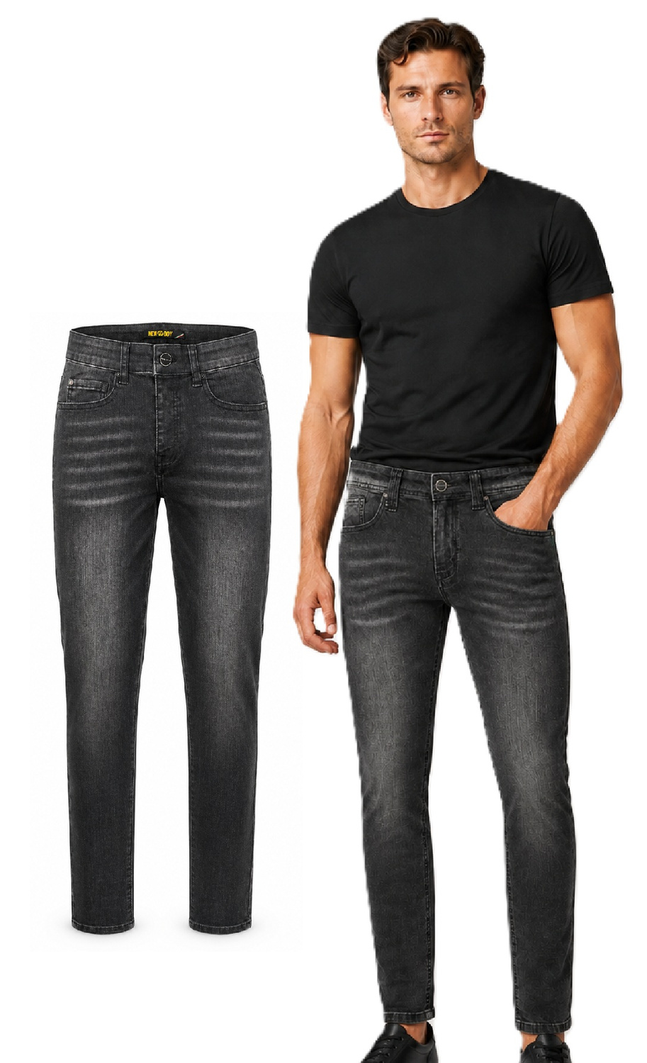 Pánské skinny džíny - Mp0141n New Boy