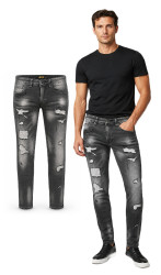 Pánské skinny kalhoty - Mp0156n